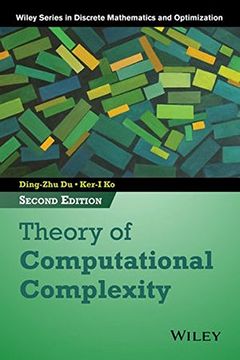 portada Theory Of Computational Complexity, 2Nd Edition (in English)