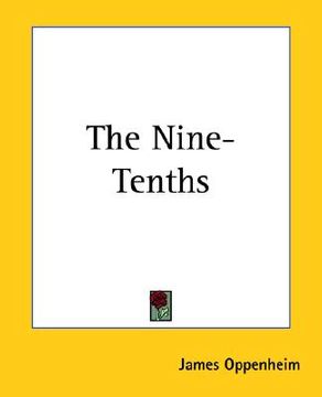 portada the nine-tenths (in English)