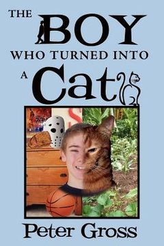 portada the boy who turned into a cat (en Inglés)