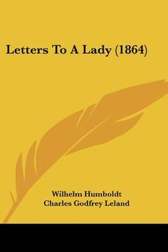 portada letters to a lady (1864)