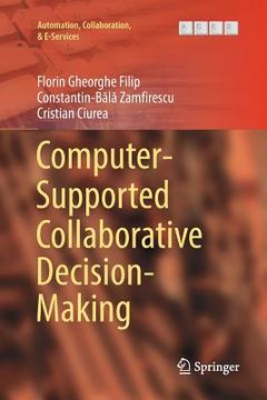 portada Computer-Supported Collaborative Decision-Making (in English)