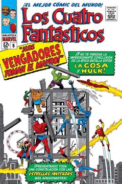 portada Biblioteca Marvel los 4 Fantasticos 5