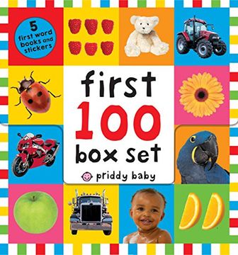 portada First 100 pb box set (5 Books): First 100 Words; First 100 Animals; First 100 Trucks and Things That go; First 100 Numbers; First 100 Colors, Abc, Numbers (First 100) (in English)