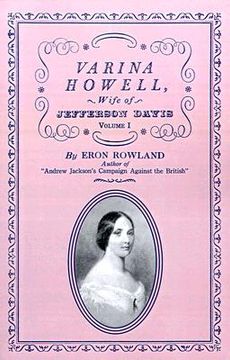 portada varina howell: wife of jefferson davis: volume i (en Inglés)