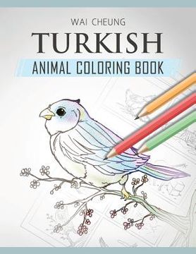 portada Turkish Animal Coloring Book (en Inglés)
