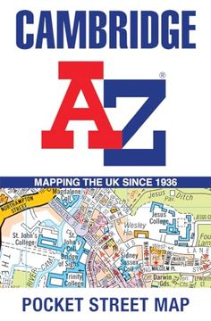 portada Cambridge A-Z Pocket Street Map (en Inglés)