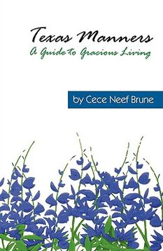 portada texas manners: a guide to gracious living (en Inglés)