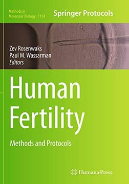 portada Human Fertility: Methods and Protocols (Methods in Molecular Biology, 1154) (en Inglés)