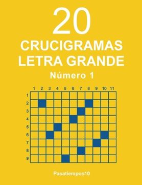 portada 20 Crucigramas Letra Grande - n. 1: Volume 1