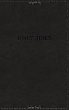 portada KJV, Deluxe Gift Bible, Imitation Leather, Black, Red Letter Edition, Comfort Print
