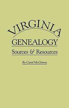 portada virginia genealogy. sources & resources (en Inglés)