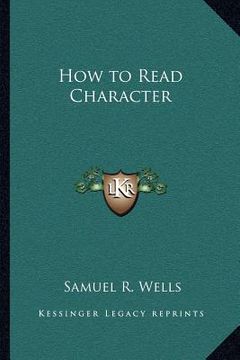 portada how to read character (in English)
