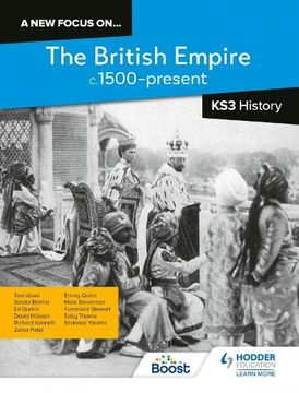 portada A new Focus On. The British Empire, C. 1500-Present for ks3 History (Paperback) (in English)