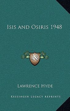portada isis and osiris 1948