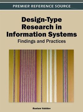 portada design-type research in information systems: findings and practices (en Inglés)