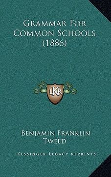 portada grammar for common schools (1886)