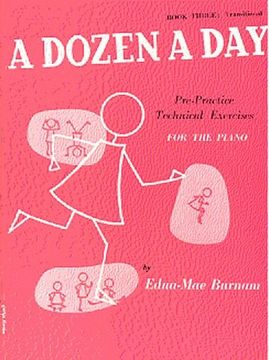 portada BURNAM - A Dozen a Day Vol.3: Transitional Edition para Piano