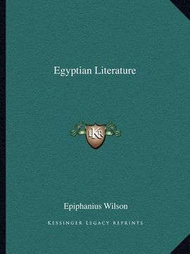 portada egyptian literature (en Inglés)