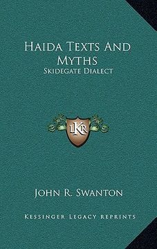 portada haida texts and myths: skidegate dialect (en Inglés)