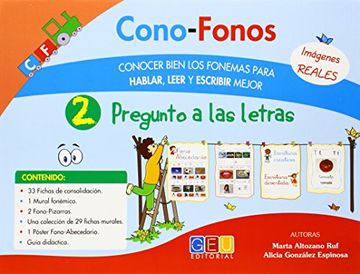 portada CONO-FONOS 2. PREGUNTO LAS LETRAS