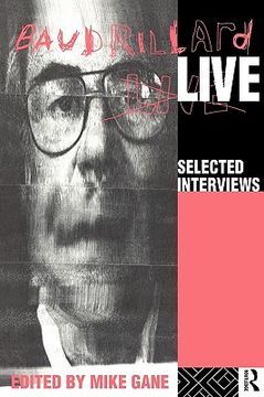 portada baudrillard live (en Inglés)