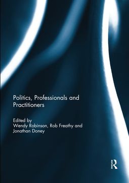 portada Politics, Professionals and Practitioners (in English)