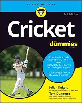 portada Cricket for Dummies (in English)