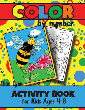 portada Color by Number: Entertaining and Fun Focus Game Coloring Skill Testing Increases Brain Activity Helps with Relaxation (en Inglés)