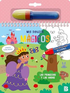 portada Pinto con Agua - las Princesas y las Hadas (in Spanish)