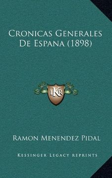portada Cronicas Generales de Espana (1898)