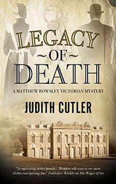 portada Legacy of Death (a Matthew Rowsley Mystery, 2) (en Inglés)