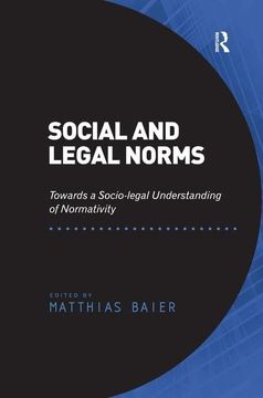 portada Social and Legal Norms: Towards a Socio-Legal Understanding of Normativity