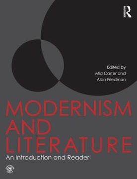 portada modernism and literature: an introduction and reader (en Inglés)