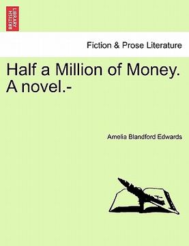 portada half a million of money. a novel.- (en Inglés)