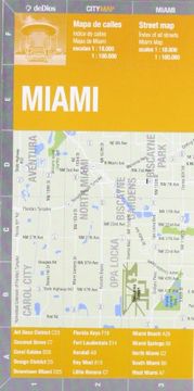 portada Miami: City map (Bilingüe) - de Dios 