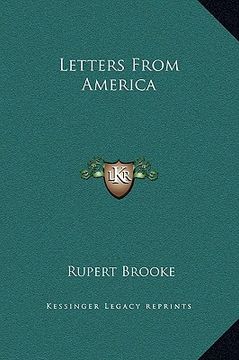 portada letters from america (en Inglés)