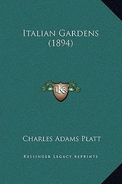 portada italian gardens (1894) (en Inglés)