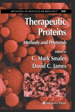 portada Therapeutic Proteins: Methods and Protocols (en Inglés)