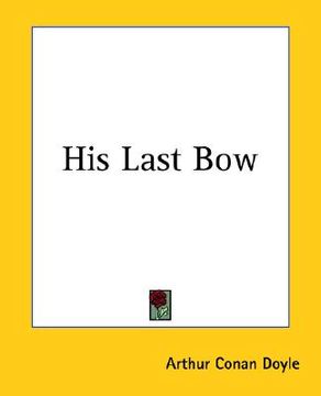 portada his last bow (en Inglés)