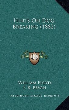portada hints on dog breaking (1882) (in English)