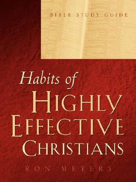 portada habits of highly effective christians bible study guide (en Inglés)
