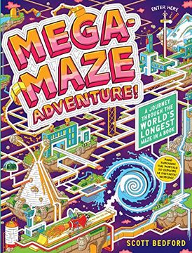 portada Mega-Maze Adventure! A Journey Through the World'S Longest Maze in a Book 