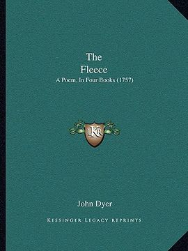 portada the fleece: a poem, in four books (1757) (en Inglés)