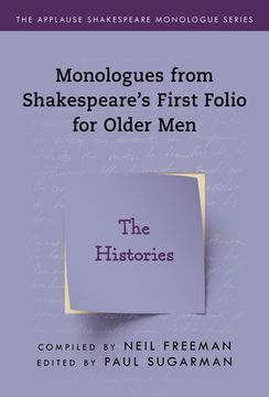 portada Monologues from Shakespeare's First Folio for Older Men: The Histories (en Inglés)