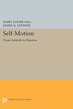 portada Self-Motion: From Aristotle to Newton (Princeton Legacy Library) (en Inglés)