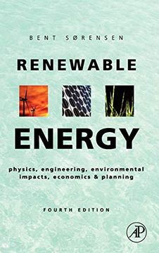 portada Renewable Energy: Physics, Engineering, Environmental Impacts, Economics and Planning (in English)