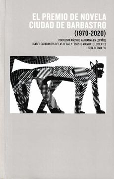 portada El Premio de Novela Ciudad de Barbastro (1970-2020)