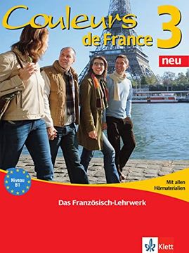 portada Couleurs de France neu 3 - Lehr- und Arbeitsbuch mit Allen Hörmaterialien (en Alemán)