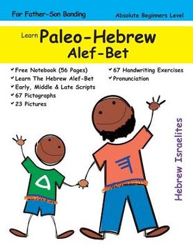 portada Learn Paleo-Hebrew Alef-Bet (For Fathers & Sons) (in English)