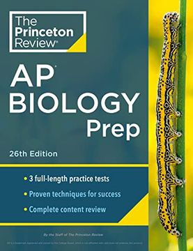 portada Princeton Review ap Biology Prep, 26Th Edition: 3 Practice Tests + Complete Content Review + Strategies & Techniques (2024) (College Test Preparation) 